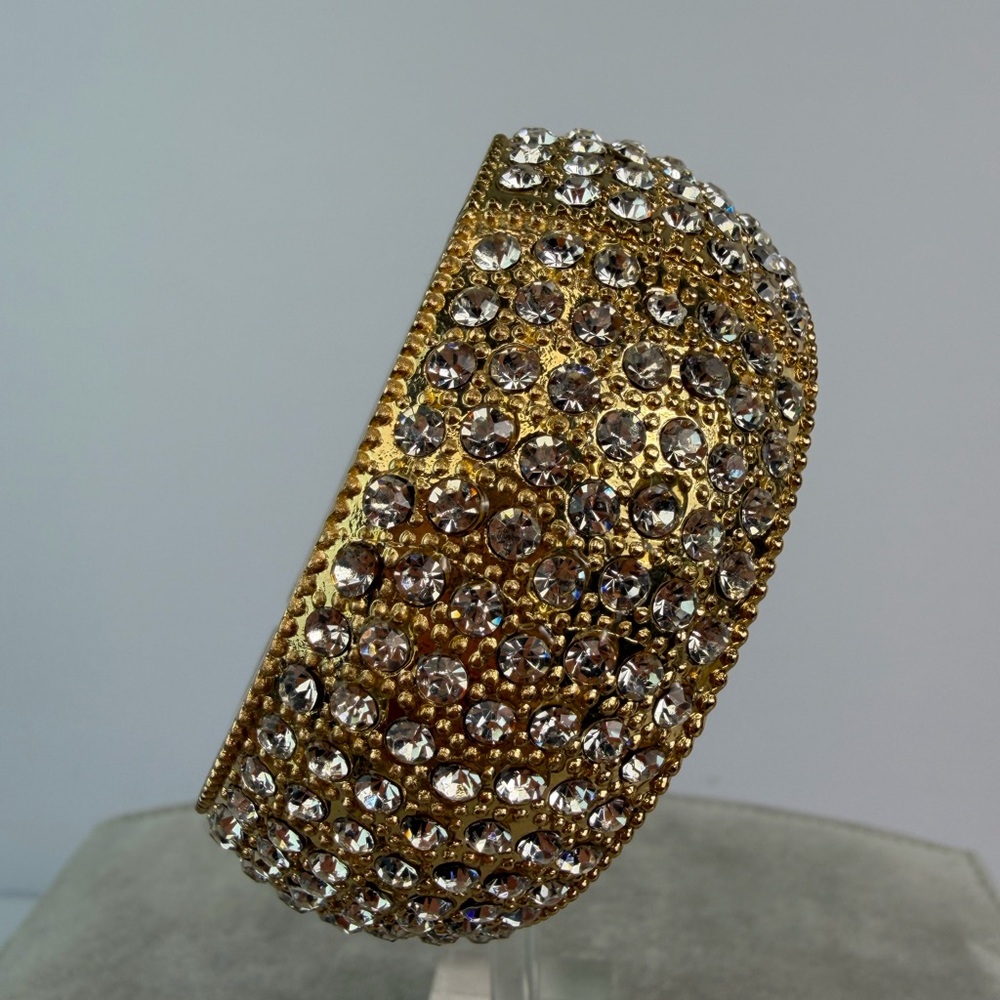 Swarovski Crystal Clamp Bangle - image 5